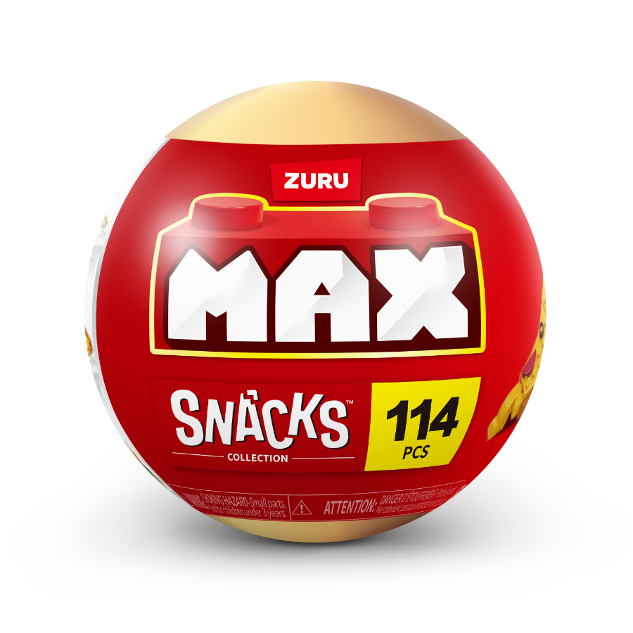 MAX Premium Building Bricks Snack Series Surprise Assorted