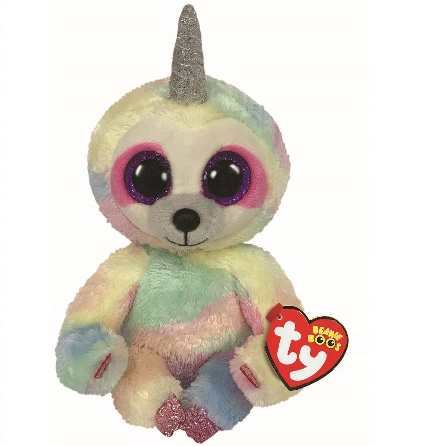 Beanie Boos Regular Plush Cooper Sloth With Horn
