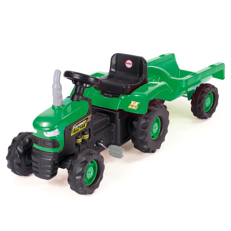 Dolu Pedal Tractor & Trailer