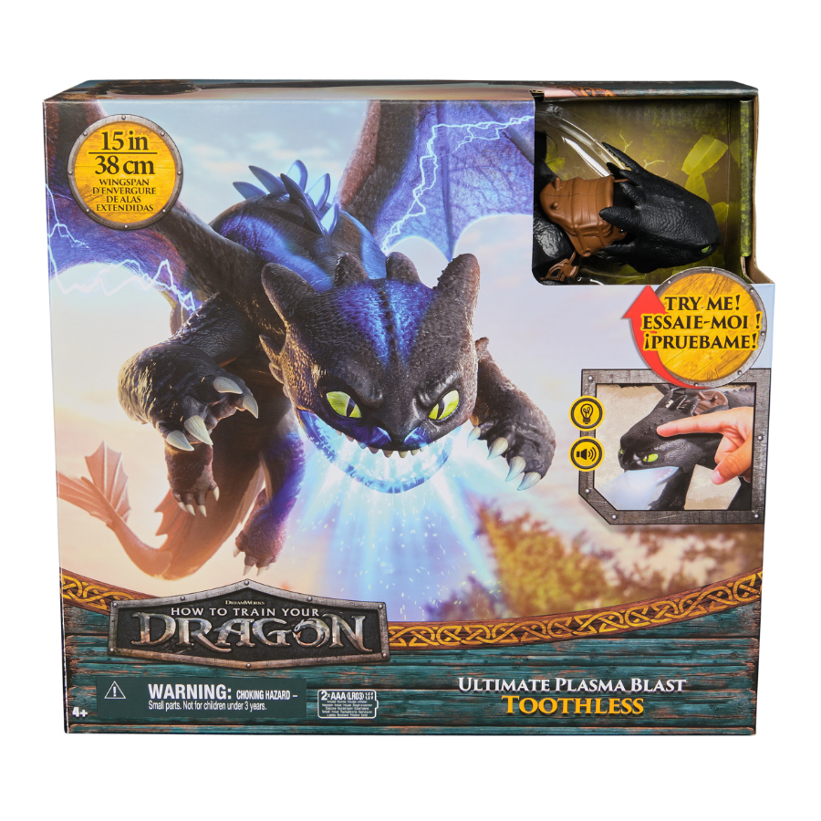 How To Train Your Dragon Movie Plasma Blast Toothless