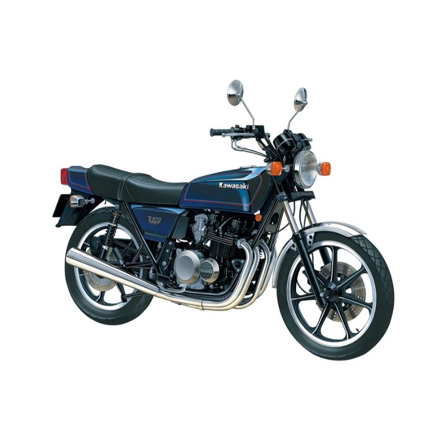 Aoshima Model Kit 1:12 Kawasaki KZ400E Z400FX 79