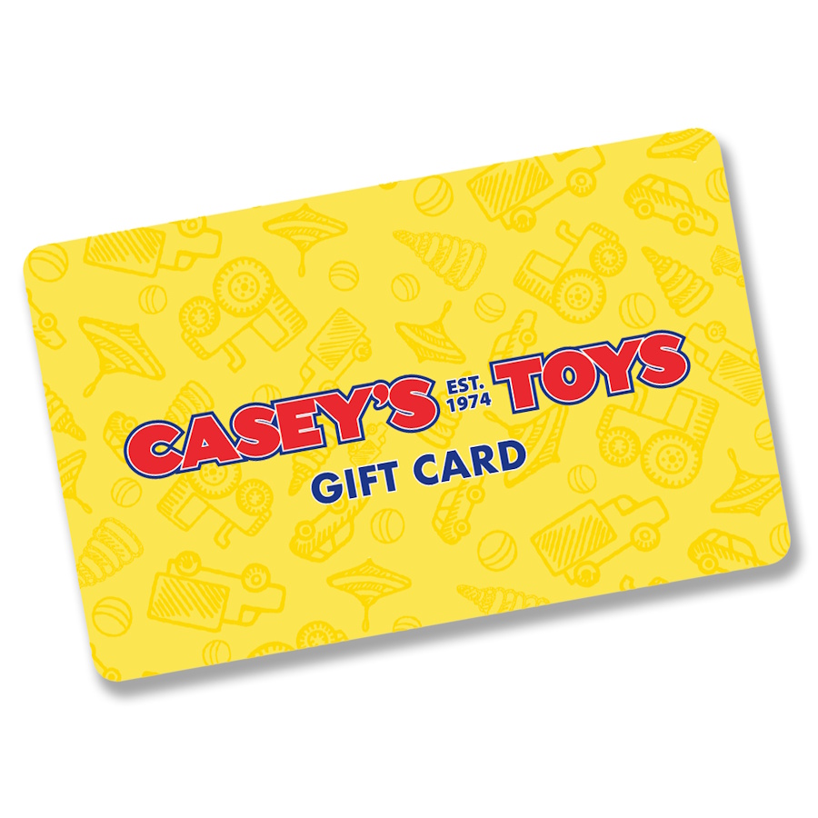 Caseys Toys Gift Card Voucher 25 Logo Design