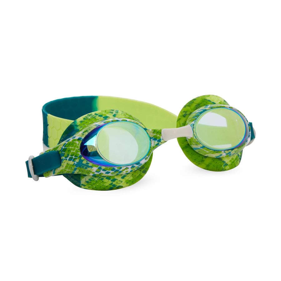 Bling2O B Jake The Snake Garter Green Swimming Goggles