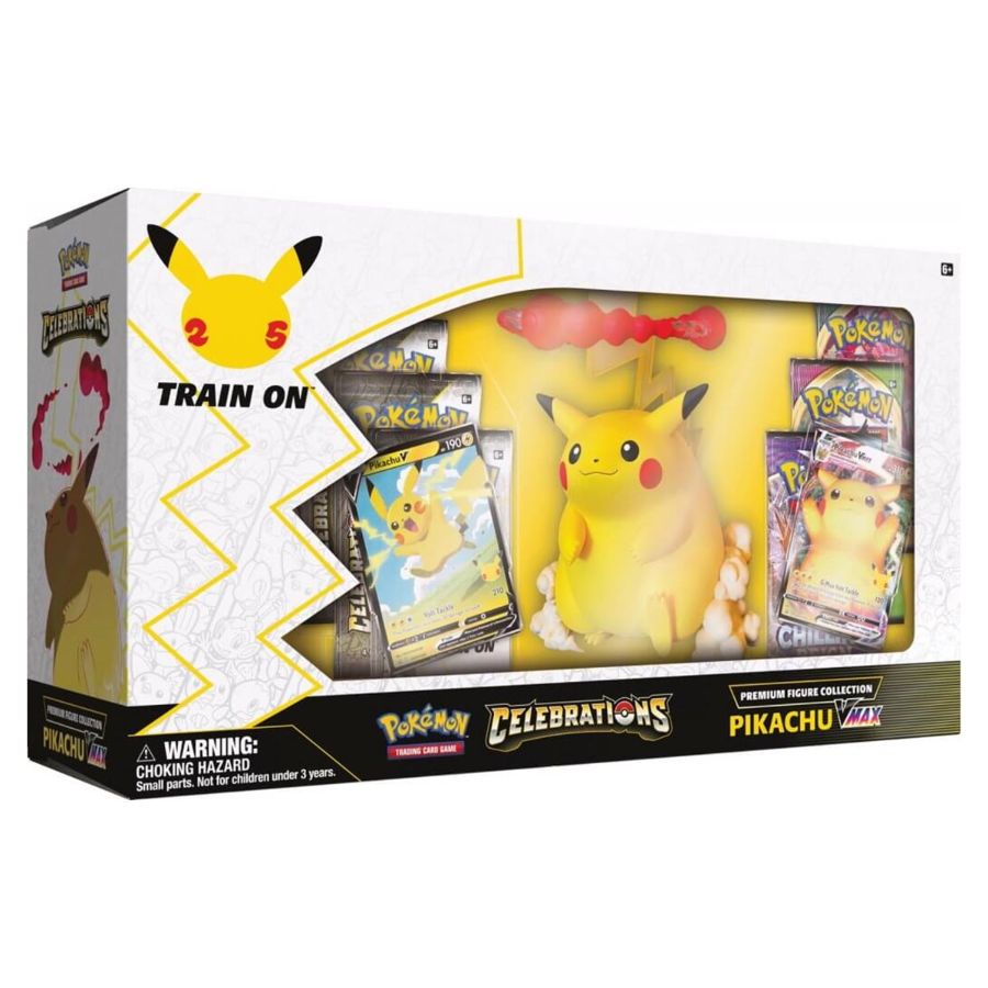 Pokemon TCG Premium Figure Collection Celebrations Pikachu VMAX