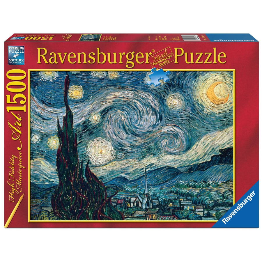Ravensburger Puzzle 1500 Piece Van Gogh Starry Night SF