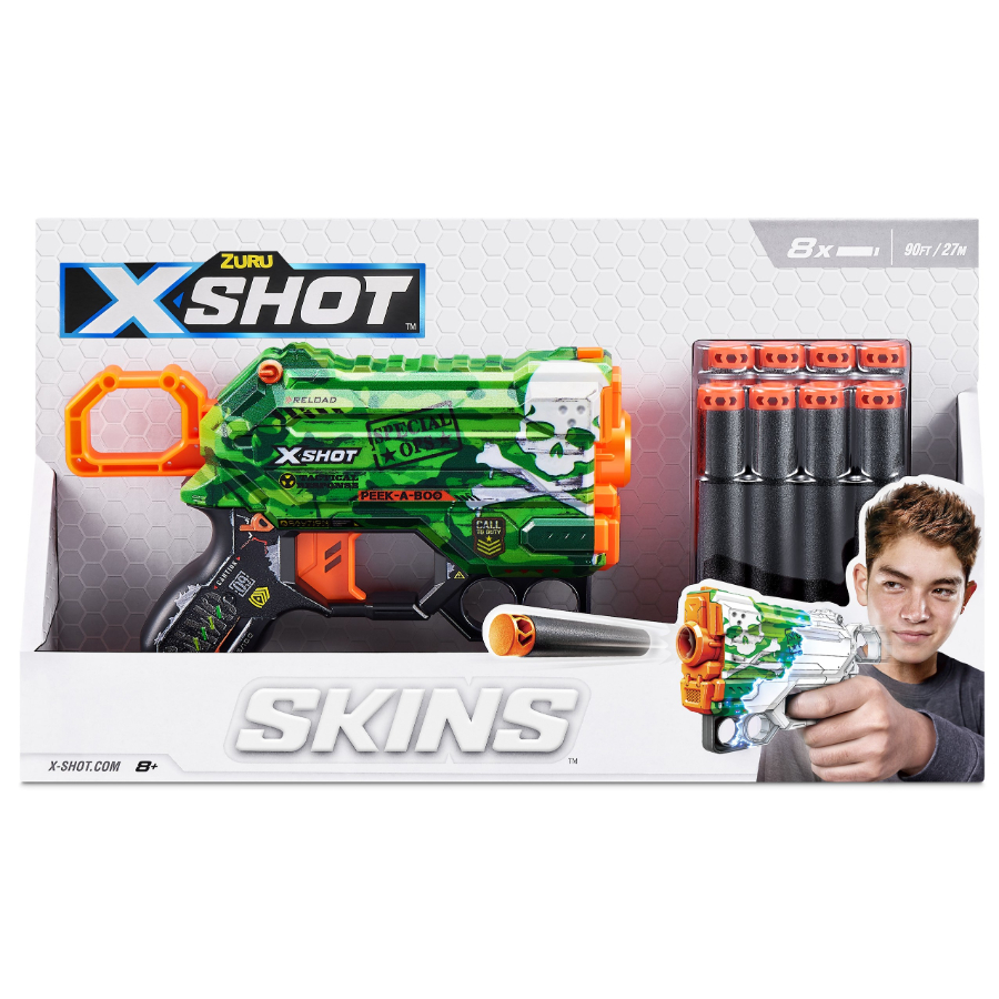 XSHOT Skins Menace Dart Blaster Assorted