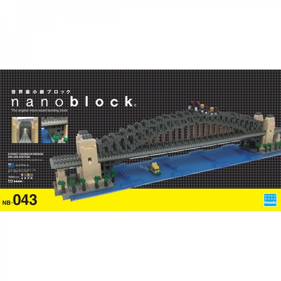 Nanoblock Sydney Harbour Bridge Deluxe