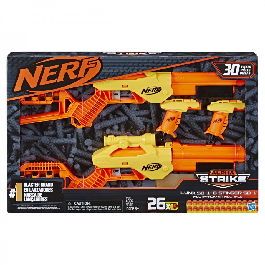 Nerf Alpha Strike Lynx & Stinger Multi Pack