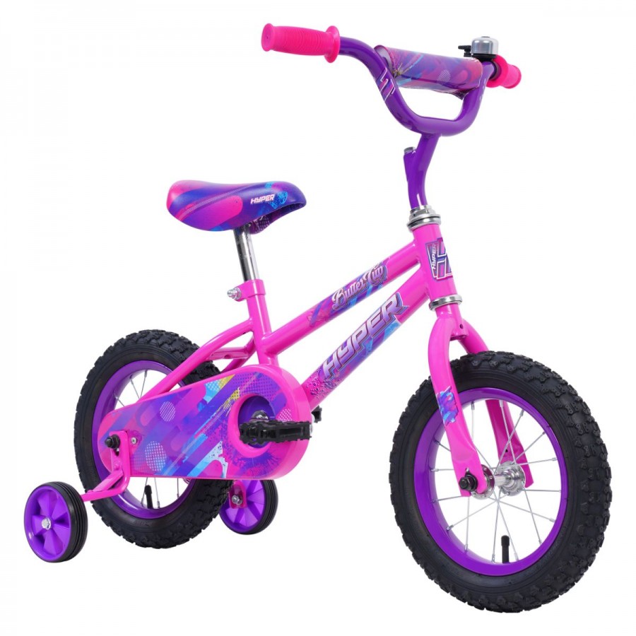 Hyper 30cm Bike Buttercup Pink Purple