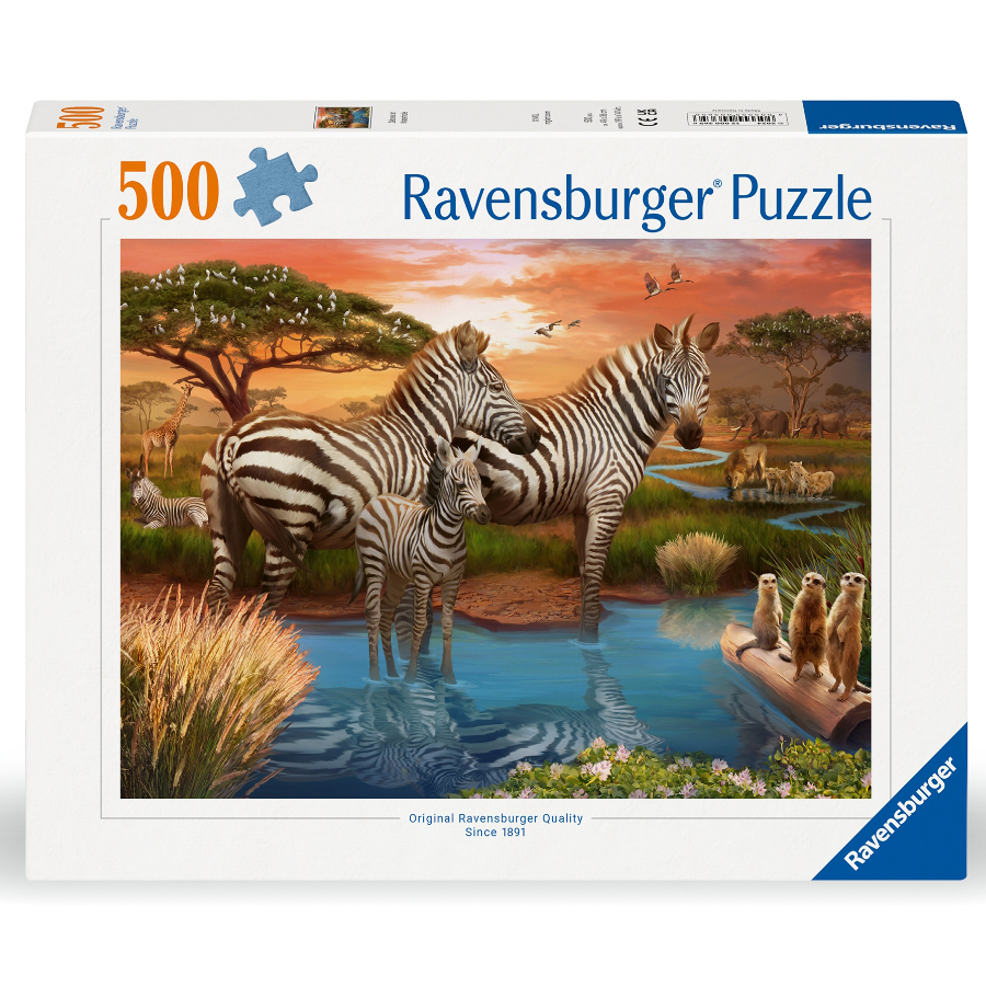 Ravensburger Puzzle 500 Piece Zebra SF