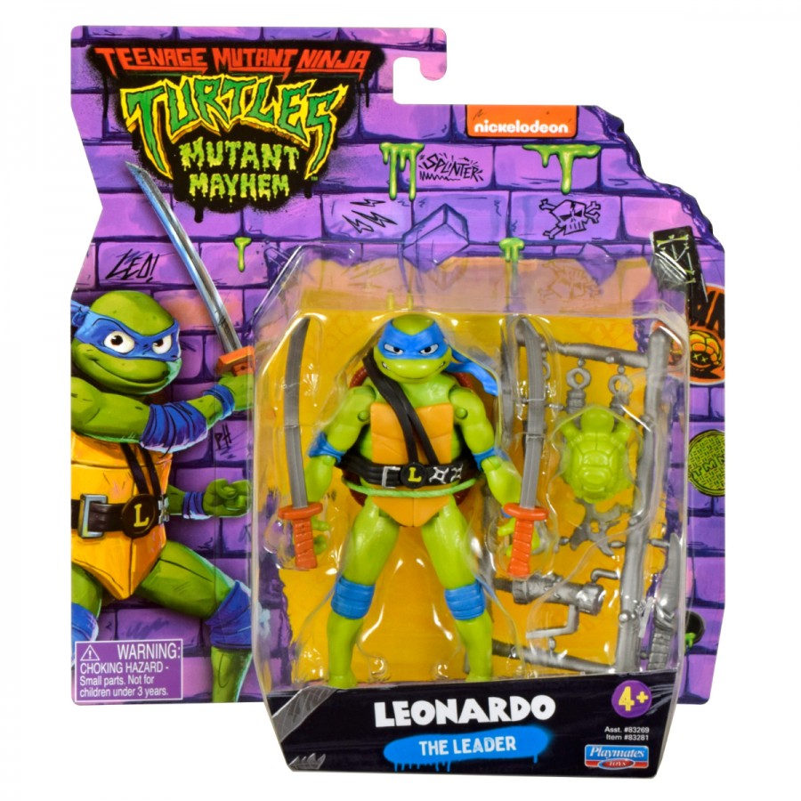 Teenage Mutant Ninja Turtles Movie Basic Figure Assorted