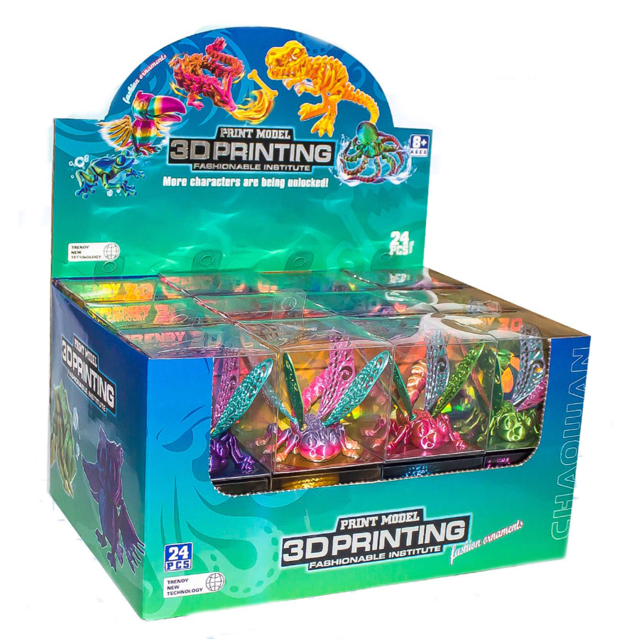 Sensory Dragonfly 3D Printed Assorted