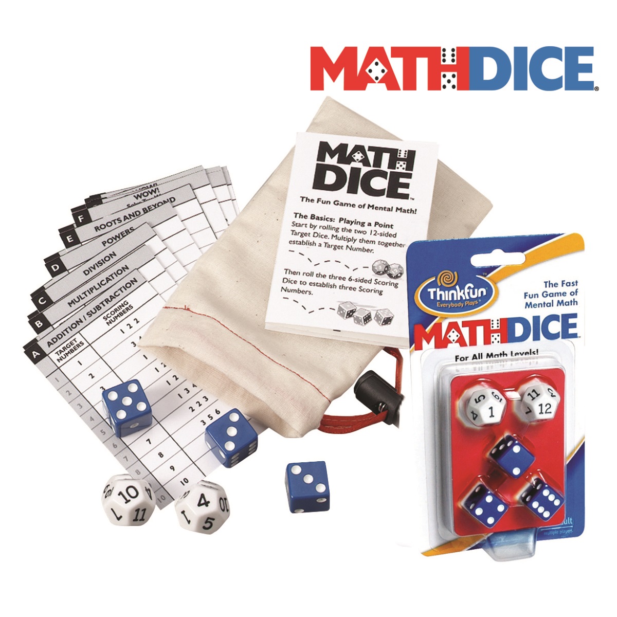 Thinkfun Math Dice Game Toys Casey s Toys