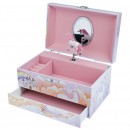 Jewel Box Medium Size Rainbow Unicorn With Draw