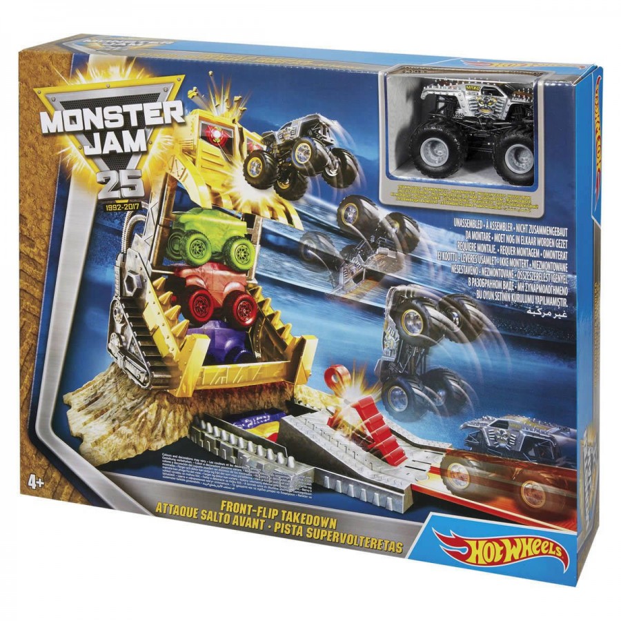 Hot Wheels Monster Jam Front Flip Takedown Play Set