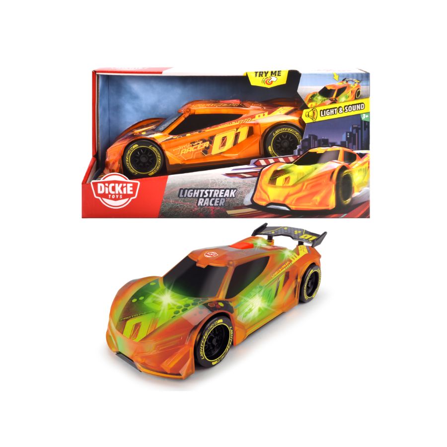 Dickie Toys Lightstreak Racer With Light & Sound