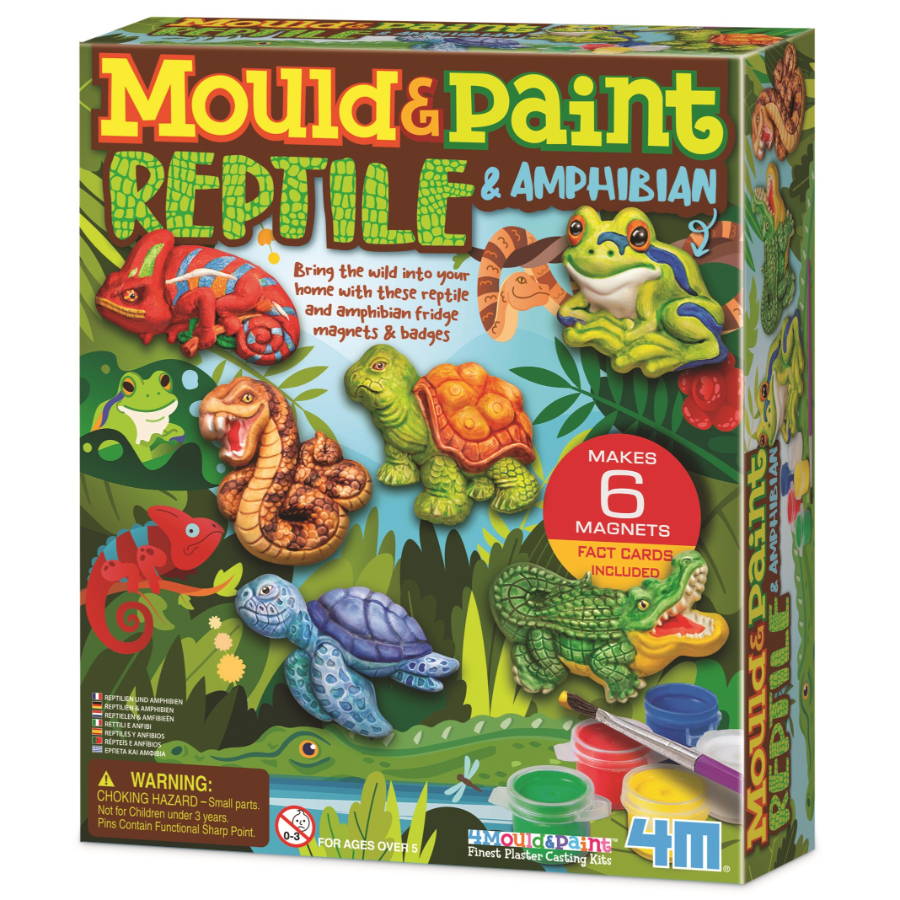 Mould & Paint Reptile & Amphibian | Toys | Casey's Toys
