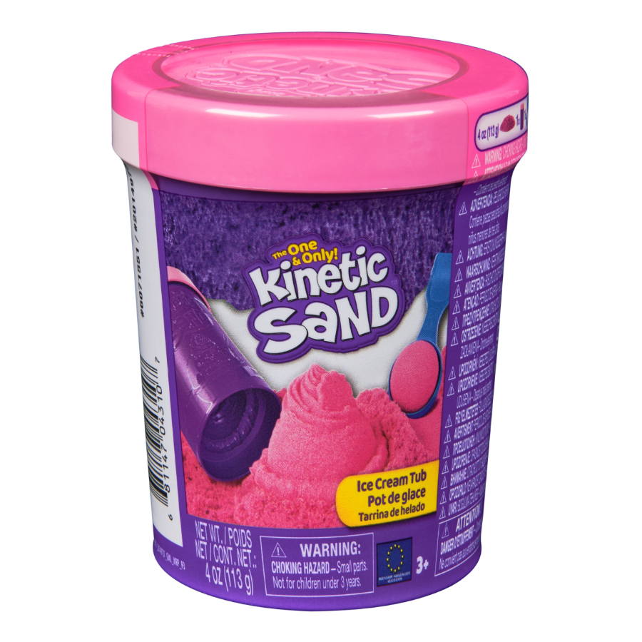 Kinetic Sand Ice Cream Tub Assorted