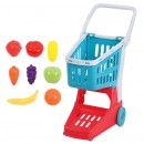 Supermarket Shopping Trolley For Kids With Play Fruit Included