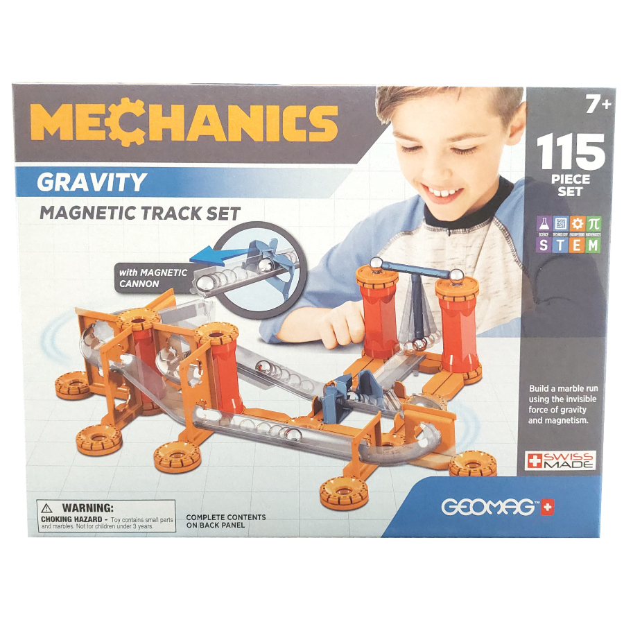 Geomag Mechanics Magnetic Gravity 115 Piece Set | Toy Brands A-K ...