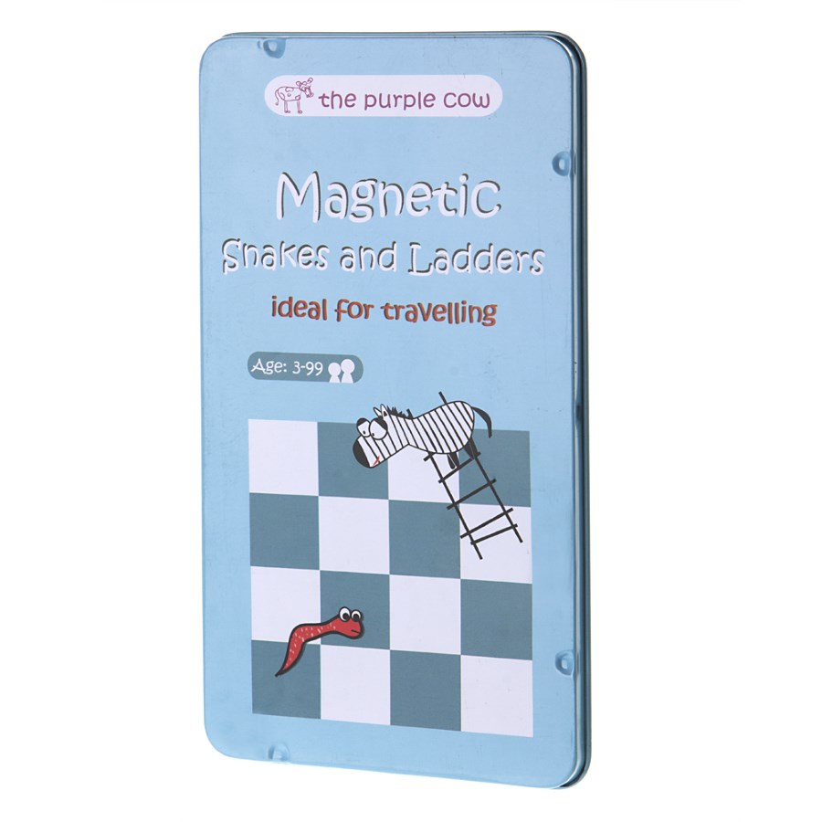 The Purple Cow Travel Games Snakes & Ladders