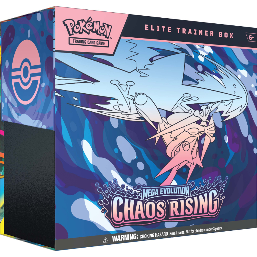 Pokemon TCG Mega Evolutions Chaos Rising Elite Trainer Box
