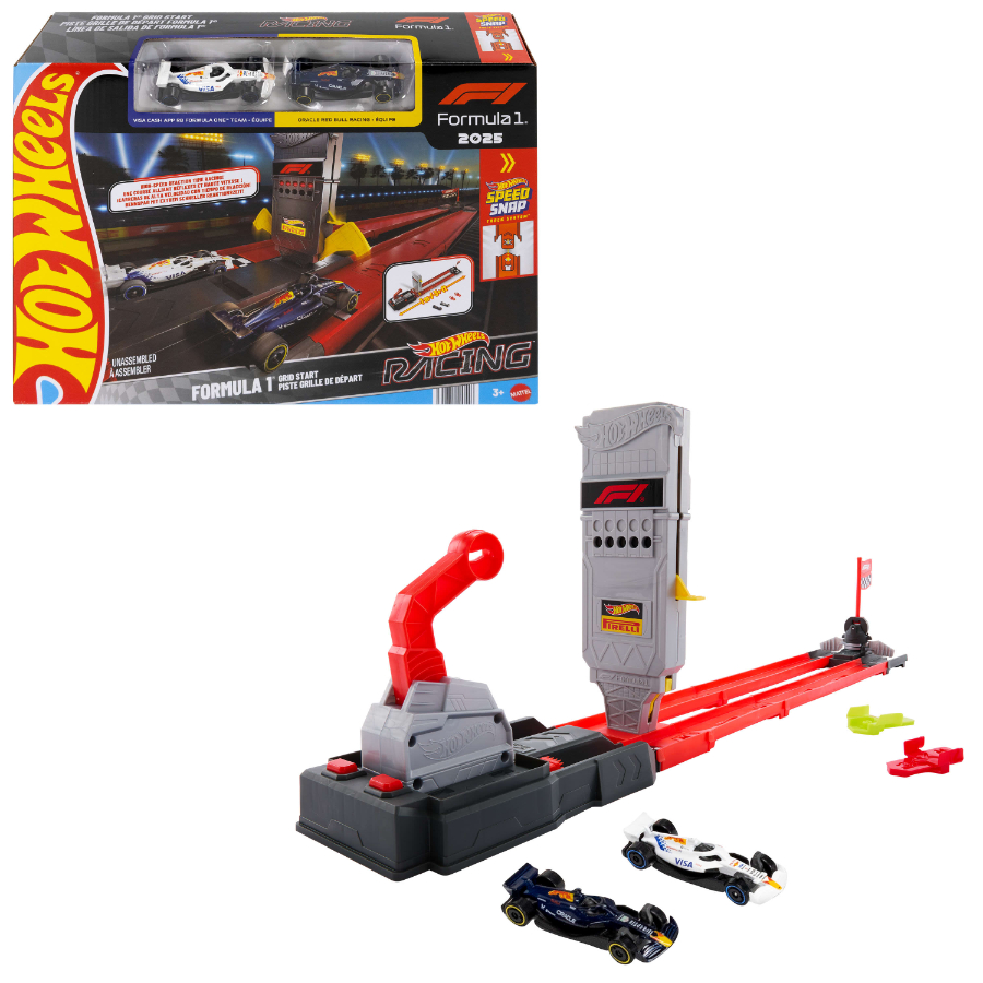 Hot Wheels Racing Formula 1 Grid Start Track Set