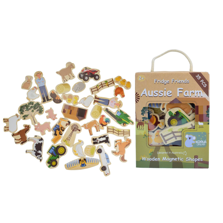Fridge Friends Magnetic Farm 35 Pack