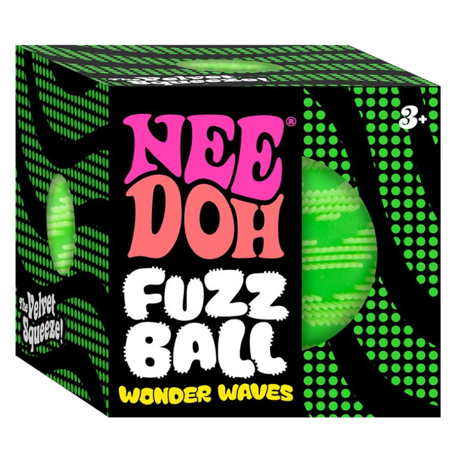 Schylling Nee-Doh Fuzz Ball Wonder Waves Assorted