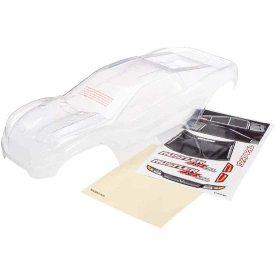 Traxxas RC Body Rustler Clear Body