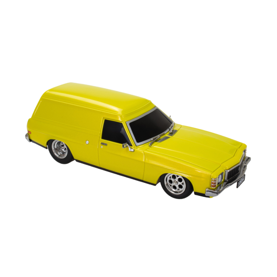 DDA Diecast 1:24 HJ Panel Van Yellow Spectra Rides Light Up