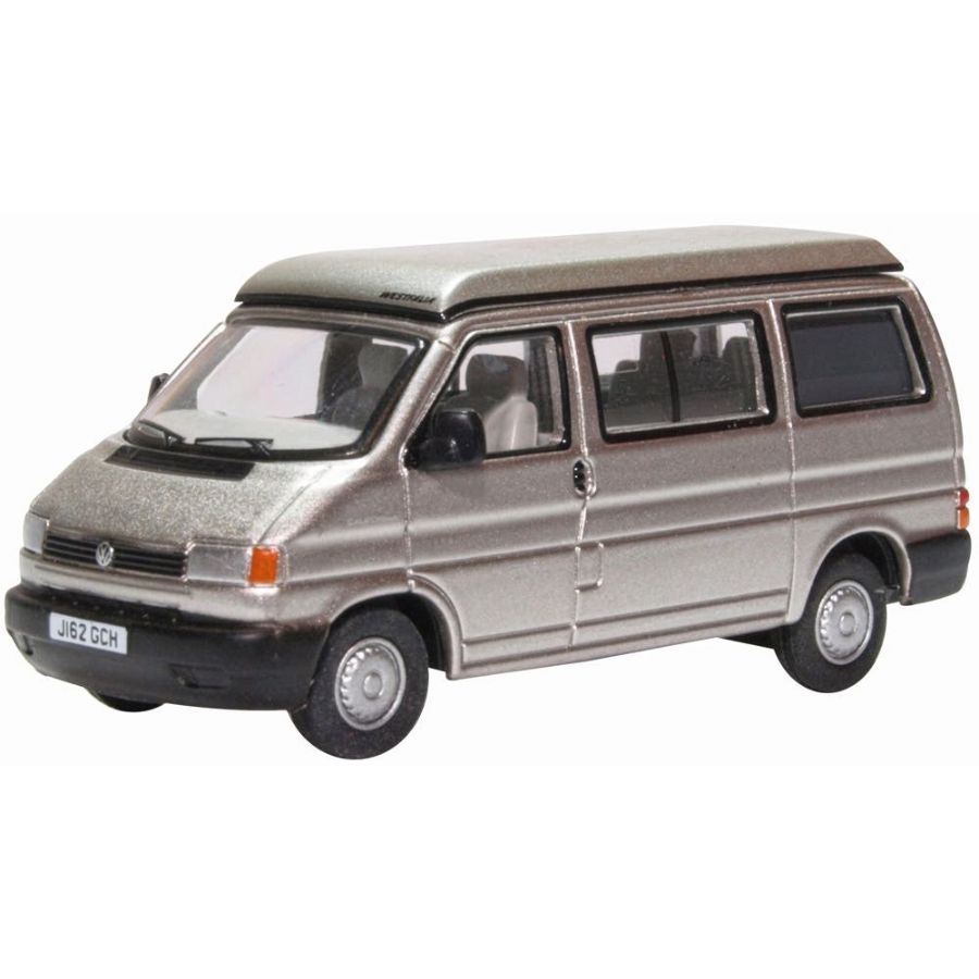 Oxford Diecast 1:76 VW T4 Westfalia Camper Silver Grey