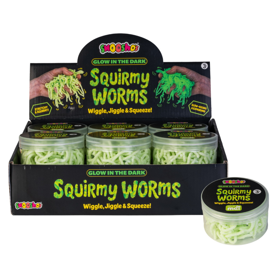Squirmy Worms In Container
