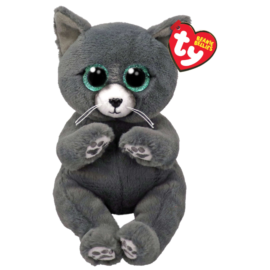 Ty Beanie Boos Regular Plush Binx Russian Cat Blue