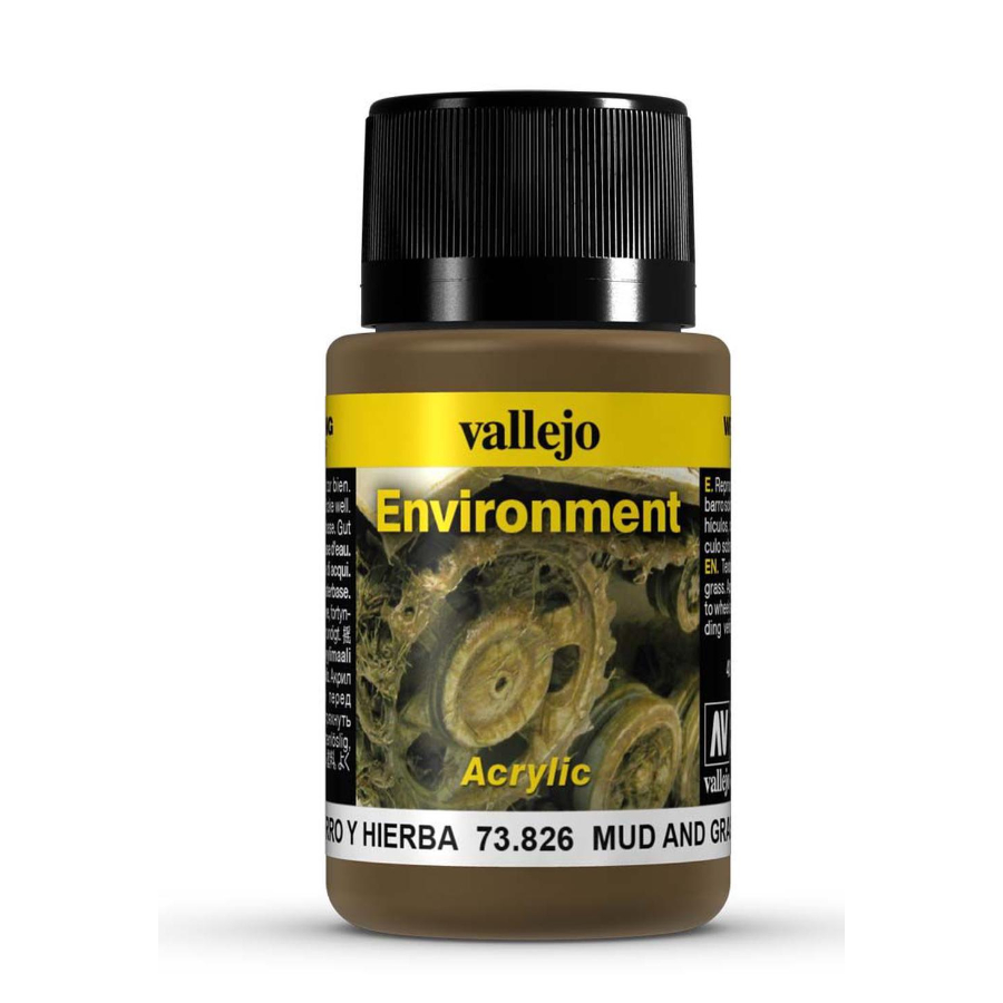 Vallejo Weathering Effects Mud & Grass Effect 40ml
