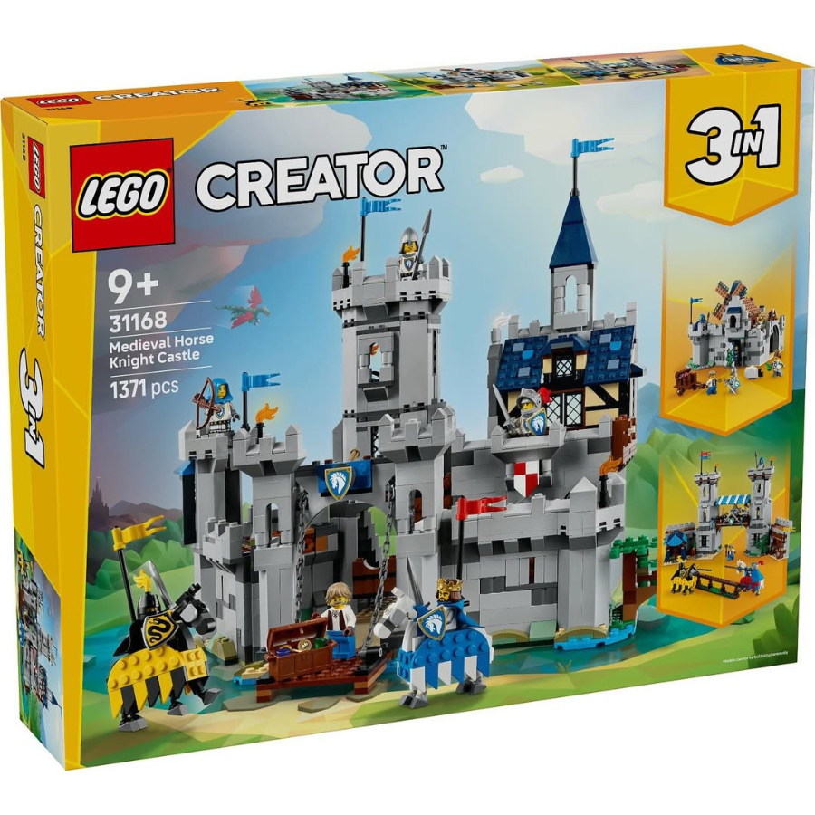 LEGO Creator Medieval Horse Knight Castle