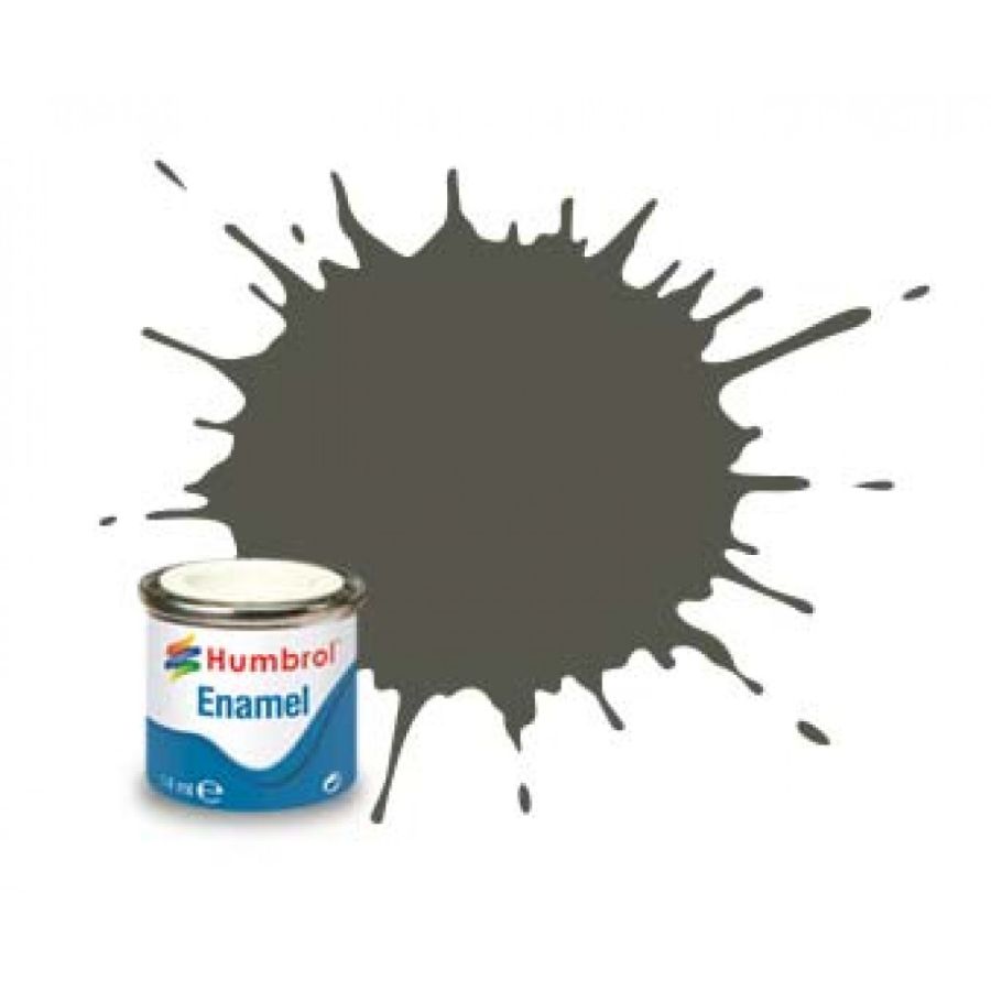 Humbrol Enamel Paint Bronze Green Matt
