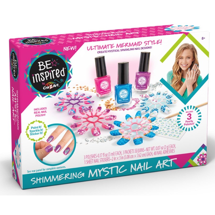 Be Inspired Shimmering Mystic Nail Art