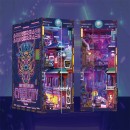 Tonecheer Book Nook Model Kit Cyber City