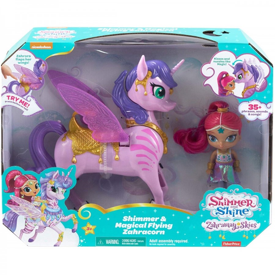 Shimmer & Shine Genie & Zahracorn Large Assorted