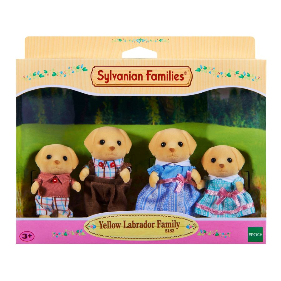 Sylvanian Families Yellow Labrador Family