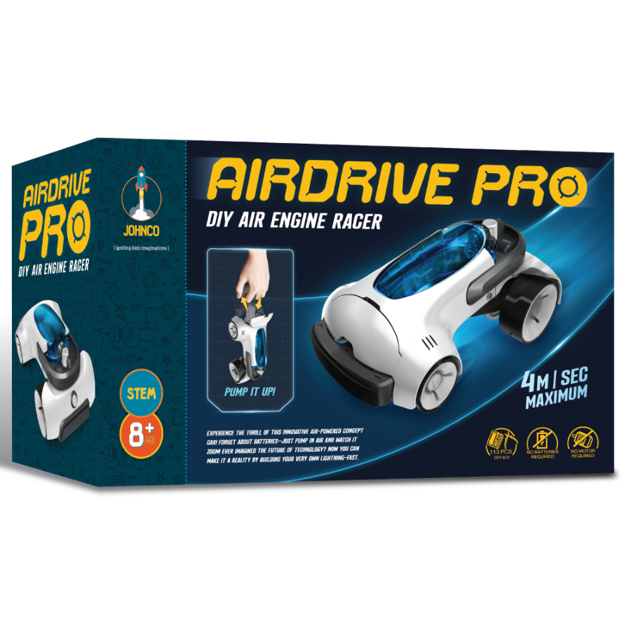 Air Engine Racer Science & Construction Kit