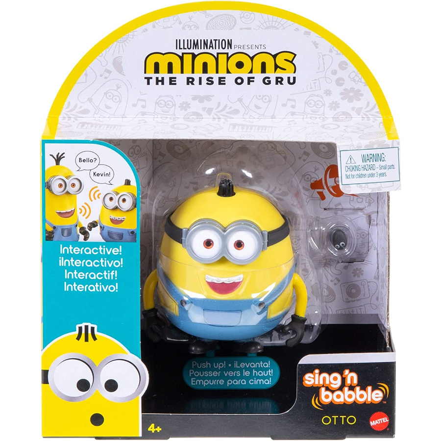 Minions The Rise Of Gru Sing N Babble Assorted