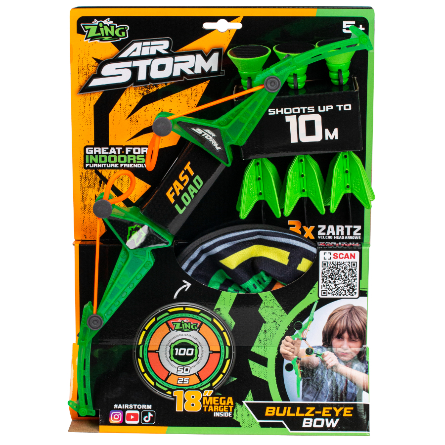 Air Storm Bullz Eye Bow & Target