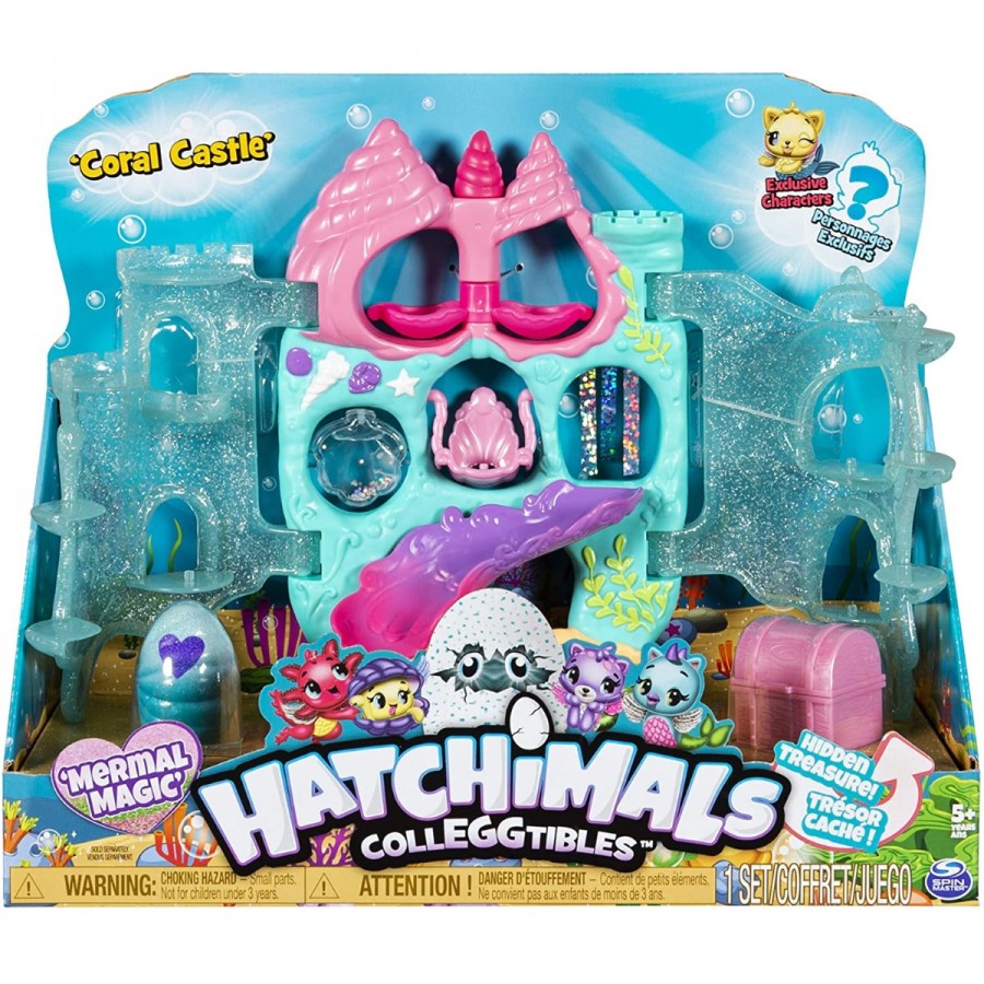 Hatchimals Colleggtibles Coral Castle Display Set