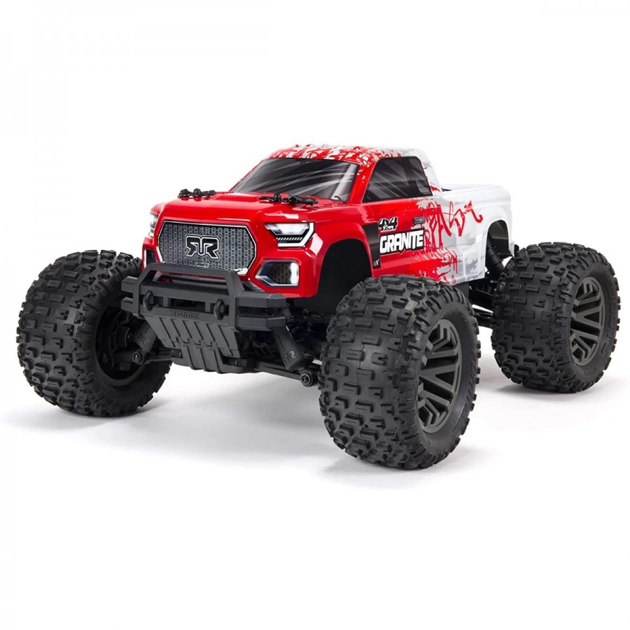 Arrma Radio Control 1:10 Granite BLX Monster Truck 4X4 3S Red RTR