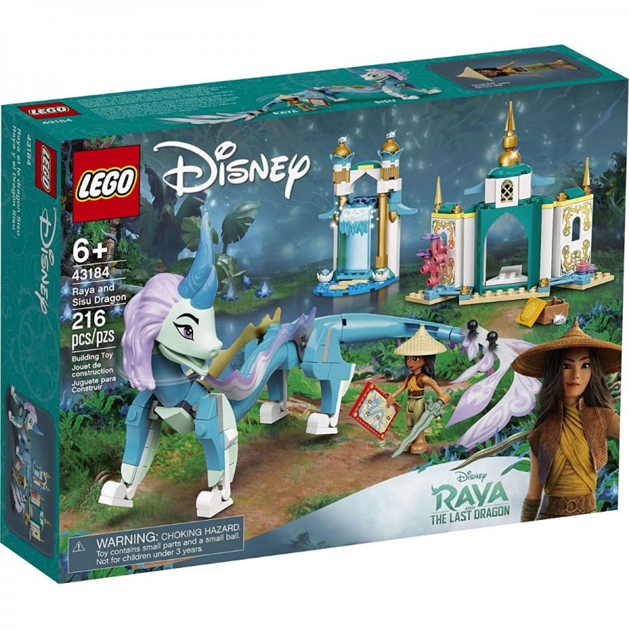LEGO Disney Raya & The Last Dragon Raya & Sisu Dragon