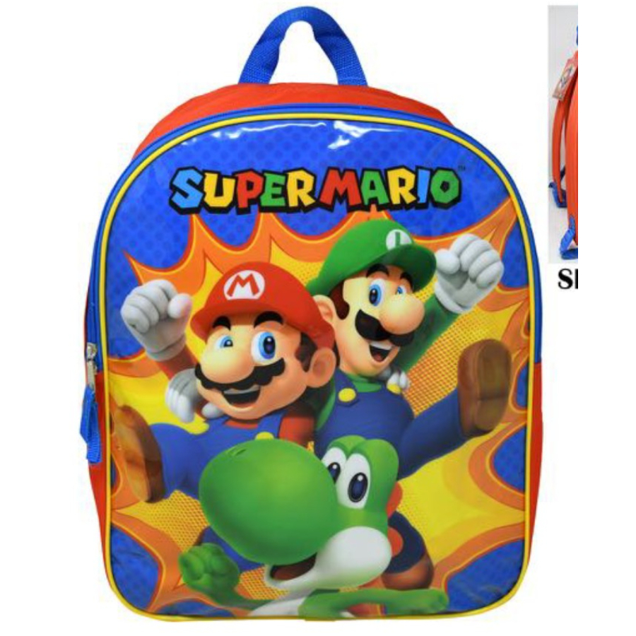 Kids Large Backpack Mario Bros