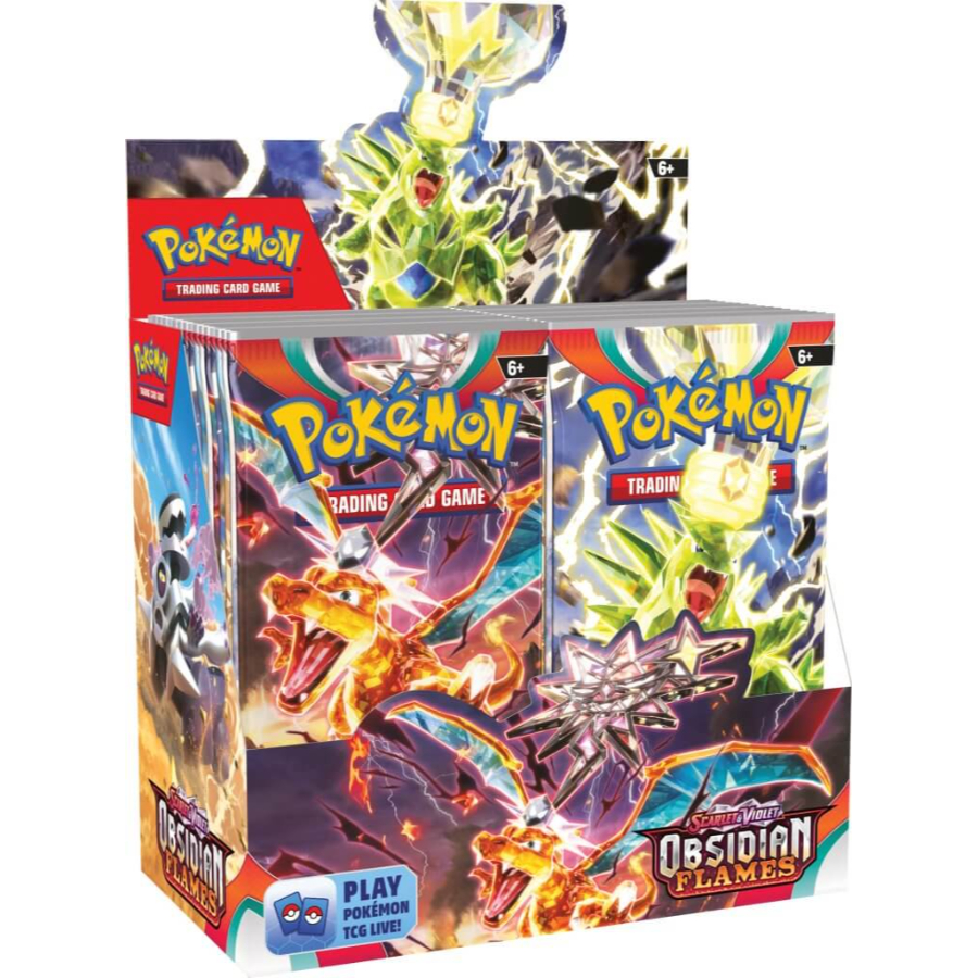Pokemon TCG Scarlet & Violet Obsidian Flames Booster