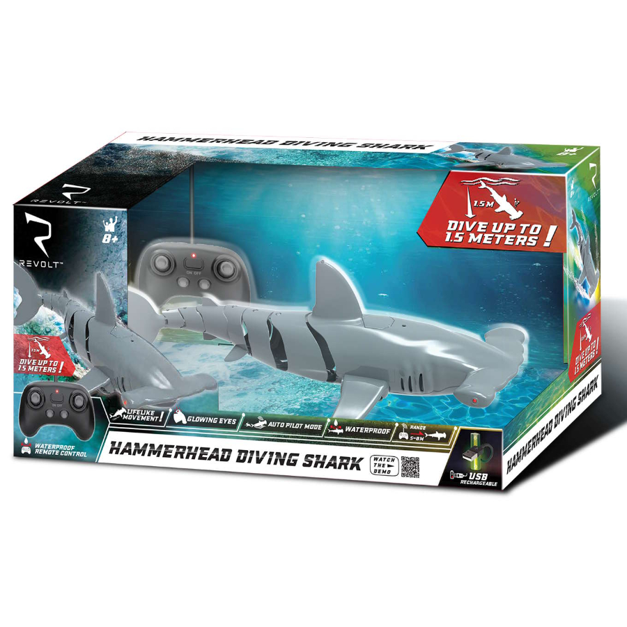 Revolt Radio Control Hammerhead Diving Shark